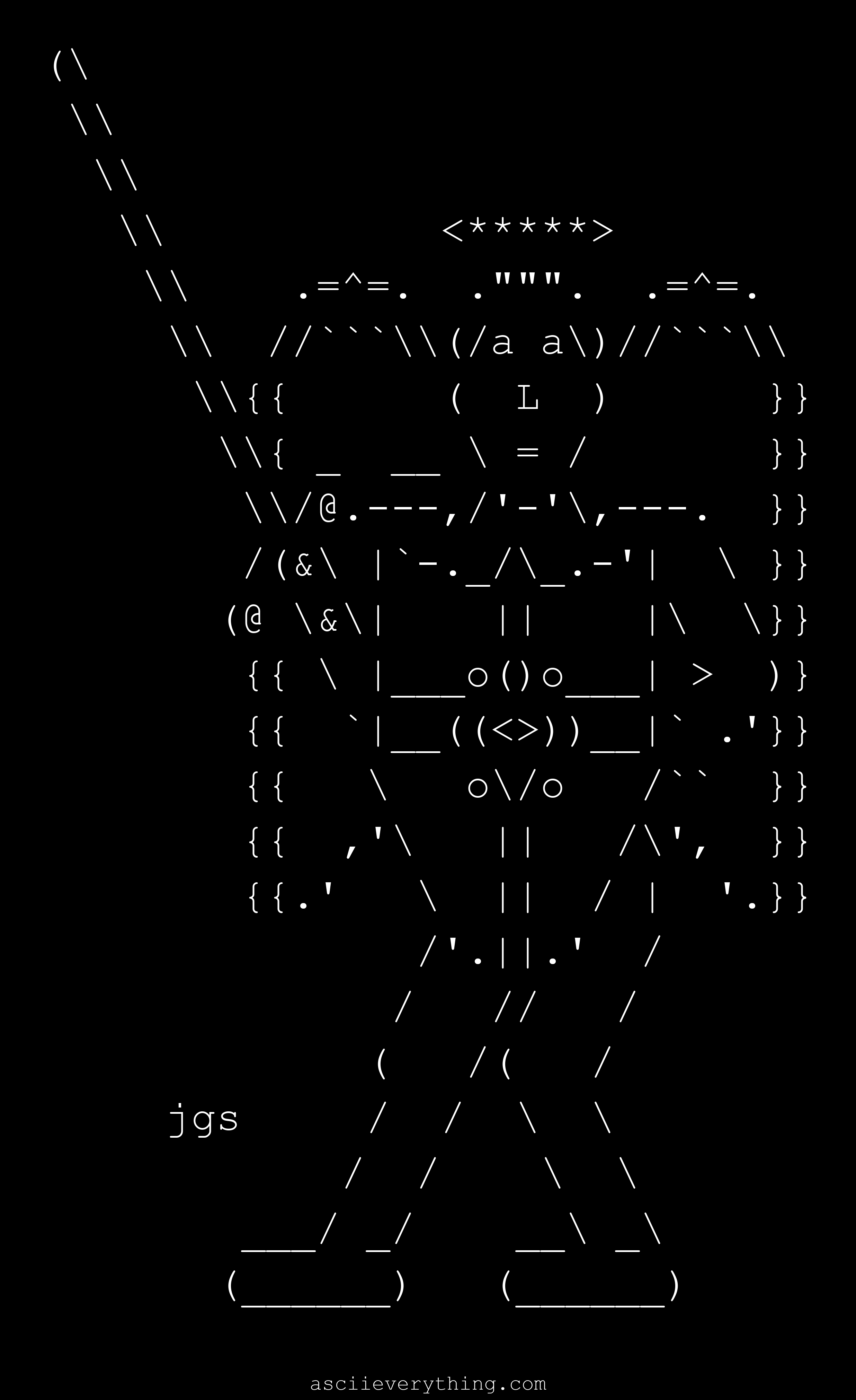 Angels with sword & shield