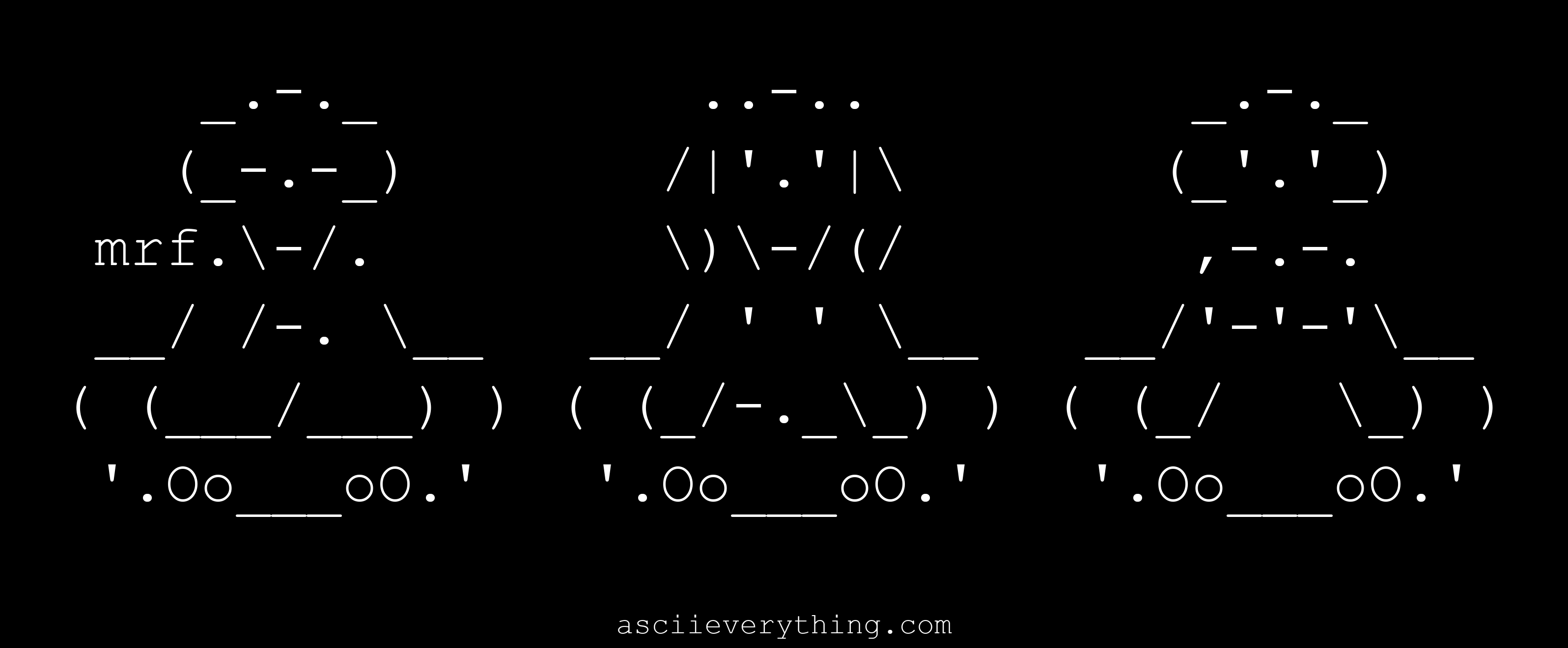 See no evil - hear no evil - talk no evil